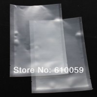 Clear food packaging vacuum bag