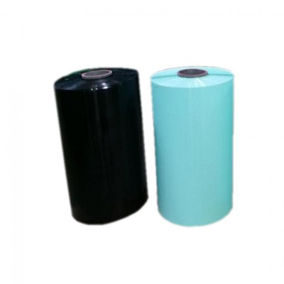 white green black silage wrap plastic film